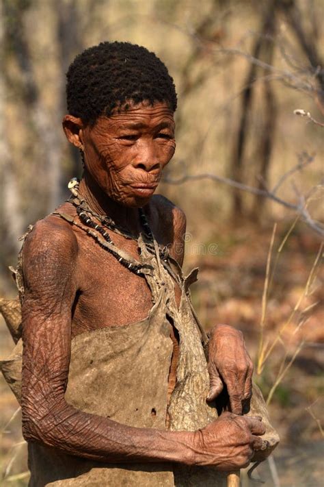 People of the San Tribe in Namibia Stock Photo - Image of outdoor ...