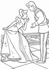 Cinderella Glass Slipper Coloring Page Sketch Coloring sketch template