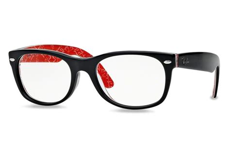 Lunettes de vue Ray Ban New Wayfarer RX 5184 L-2479 54mm Top black on