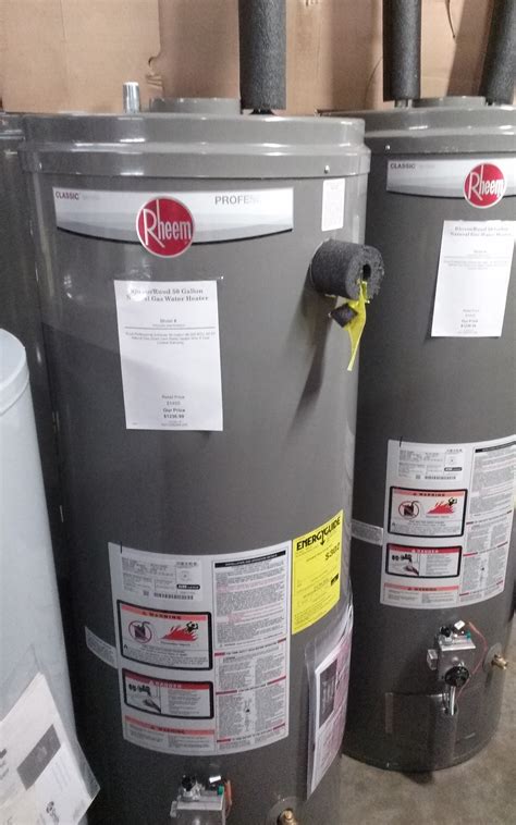 Rheem/Ruud 50 Gallon Natural Gas Water Heater -PROG50-36N