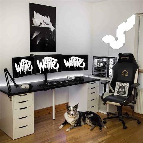 30 Best Looking White Gaming Setup - GPCD