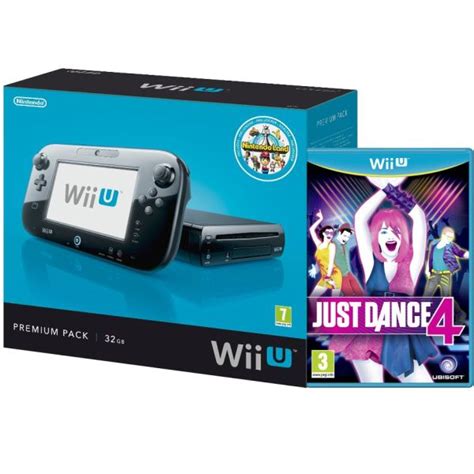 Wii U Console: 32GB Nintendo Land Premium Bundle - Black (Includes Just ...