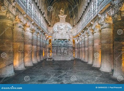 Chaitya-griha stock image. Image of religion, architecture - 56904335