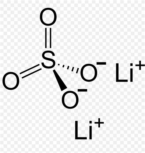 Lithium Sulfate Chemical Compound Lithium Bromide, PNG, 1200x1272px ...