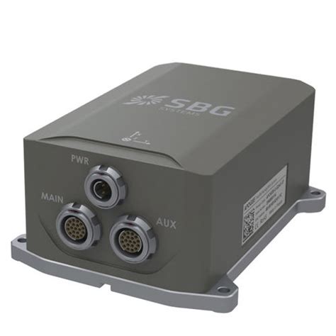 Ship inertial navigation system - Apogee-E - SBG systems, France - GNSS / ITAR Free / high-accuracy