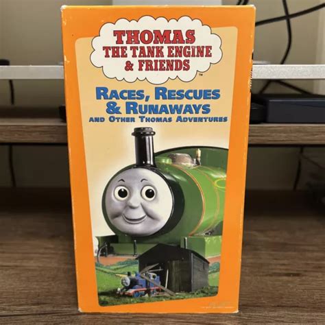 THOMAS THE TANK Engine & Friends: Races, Rescues, & Runaways - HTF Rare VHS Tape $5.90 - PicClick