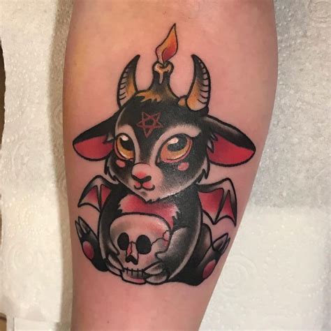 101 Awesome Baphomet Tattoo Designs You Need To See! | Satanic tattoos ...