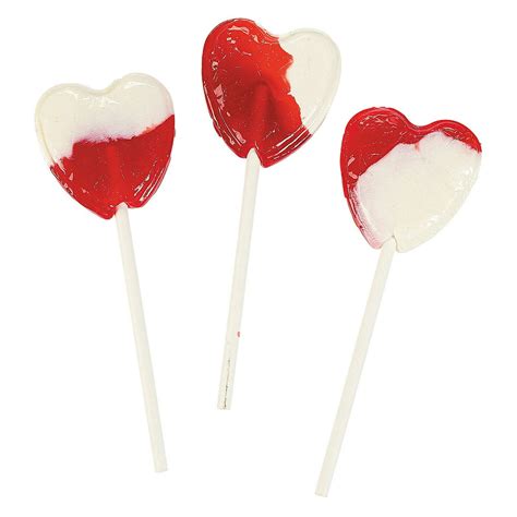 Fun Express - Strawberry N' Cream Pops for Valentine's Day - Edibles - Sucker & Pop - Suckers ...