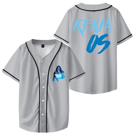 Kenia OS K23 Merch Baseball Jersey Short Sleeve Shirts Men Women ...