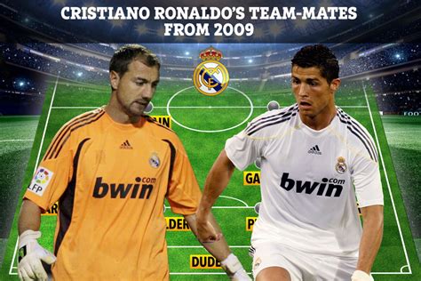 Where Cristiano Ronaldo’s team-mates from 2009 Real Madrid debut are ...