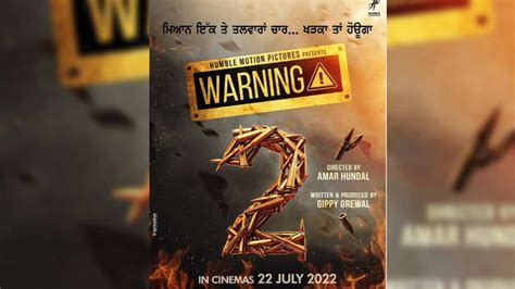 Warning 2 Movie Release Date Announces by Gippy Grewal - Trend Punjabi