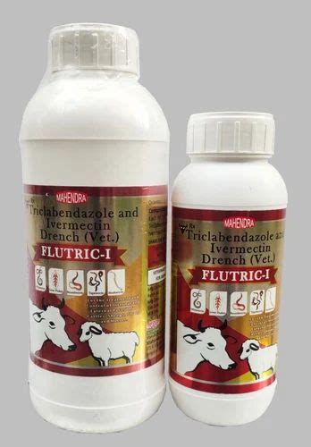 Triclabendazole And Ivermectin Drench. Brand Name- Flutric I at Rs 450 ...