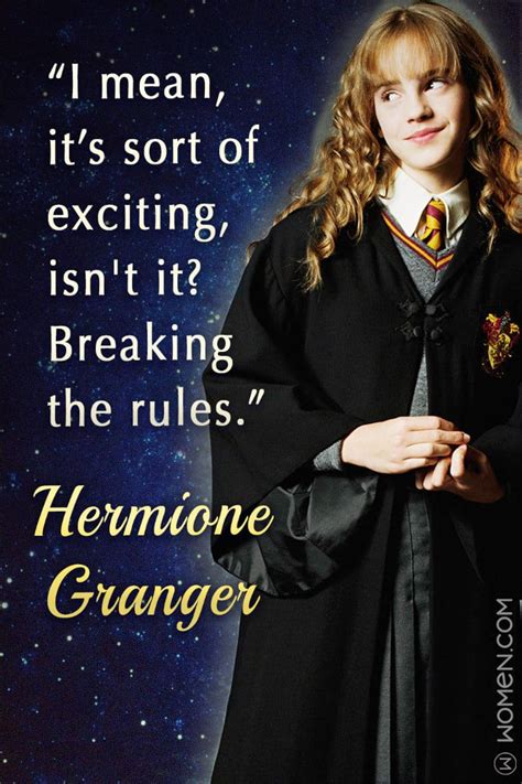 15 Hermione Granger Quotes That'll Spark The Magic In You | Hermione granger quotes, Hermione ...