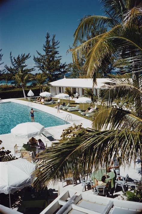 Lyford Cay Club - Galerie Prints - Premium Photographic Prints | Lyford, Swimming pools, Slim aarons