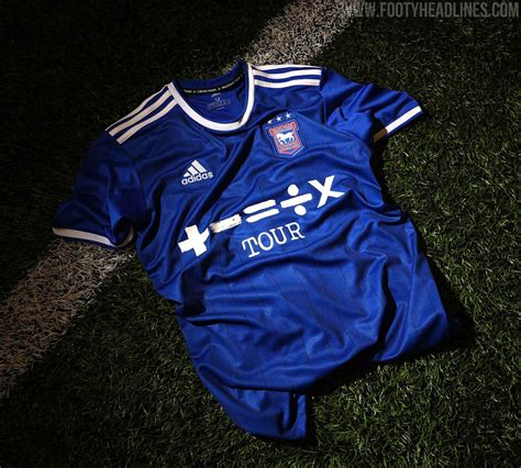 Ipswich Town 21-22 Home Kit Released - Sponsored by Ed Sheeran - Footy ...