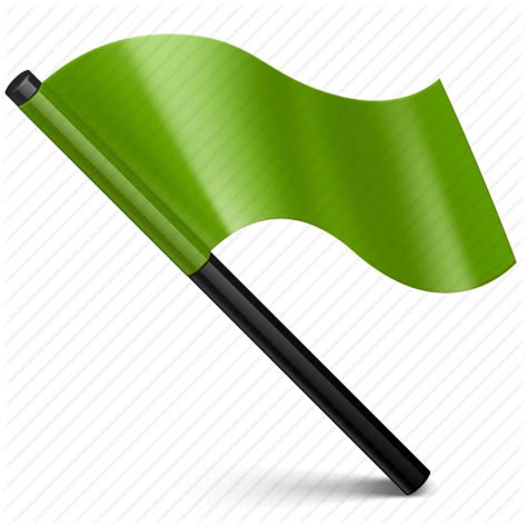 Green Flag Icon #291190 - Free Icons Library