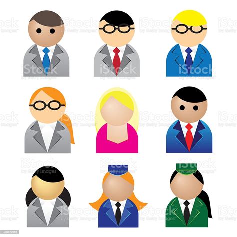 Employee Vector Stock Illustration - Download Image Now - 2015, Adult, Badge - iStock