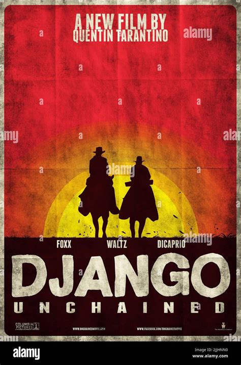 MOVIE POSTER, DJANGO UNCHAINED, 2012 Stock Photo - Alamy