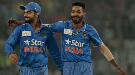 Virat Kohli reveals the reason why Hardik Pandya got selected in the ...