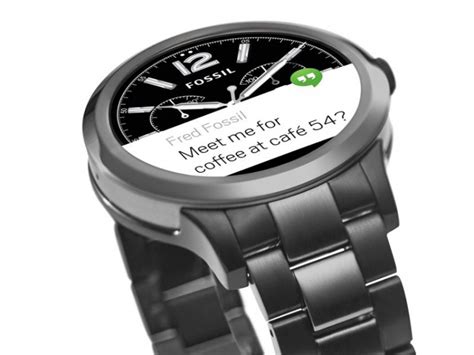 Fossil puts their sexy Android Wear smartwatches up for sale - Phandroid