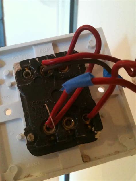 One Way Switch Wiring