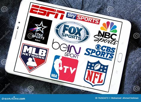 Logos of Tv Sports Channels and Networks Editorial Stock Photo - Image ...