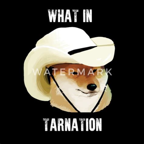 What In Tarnation Dog Funny Meme Women's Premium T-Shirt | Spreadshirt