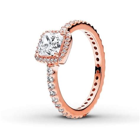 Pandora Rose Ring Timeless Elegance | Pandora rose gold rings, Fashion rings, Promise rings pandora