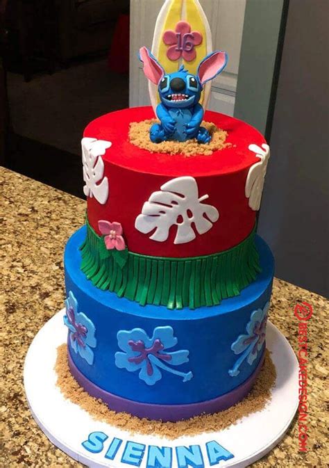 Lilo And Stitch Cake Design Images Lilo And Stitch Birthday Cake Ideas ...