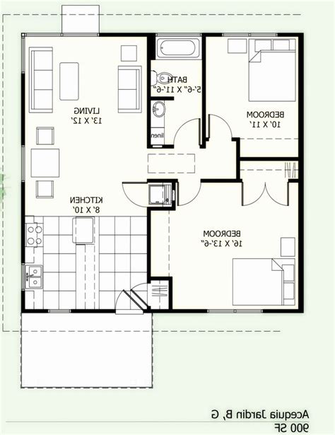 Modern 1000 Square Foot House Plans - This apartment is 1000 square ...