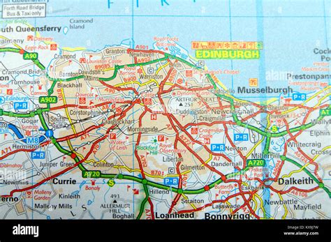 Edinburgh Ring Road Map