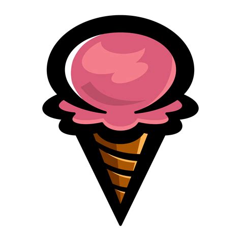 Ice Cream Cone Vector Image