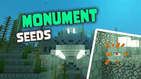 4 Ocean Monuments Seeds Near Spawn | for Minecraft | Java Edition - YouTube