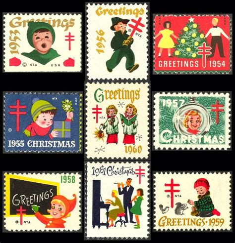 17 Best images about holiday: Christmas postage stamps on Pinterest ...