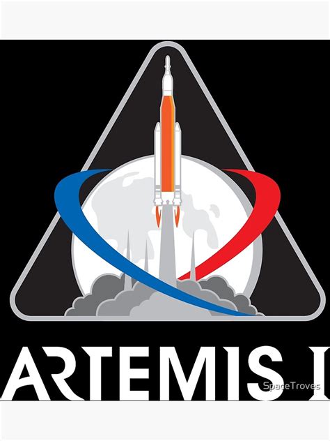 "Artemis I Logo - SLS Mission 1 of NASA Artemis Program" Poster for ...