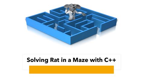 Rat in a Maze with C++ | Aman Kharwal