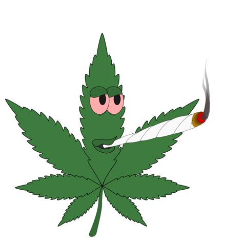 Animated Marijuana Leaf - Openclipart