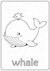 Printable whale coloring Page book Pdf – Artofit sketch template