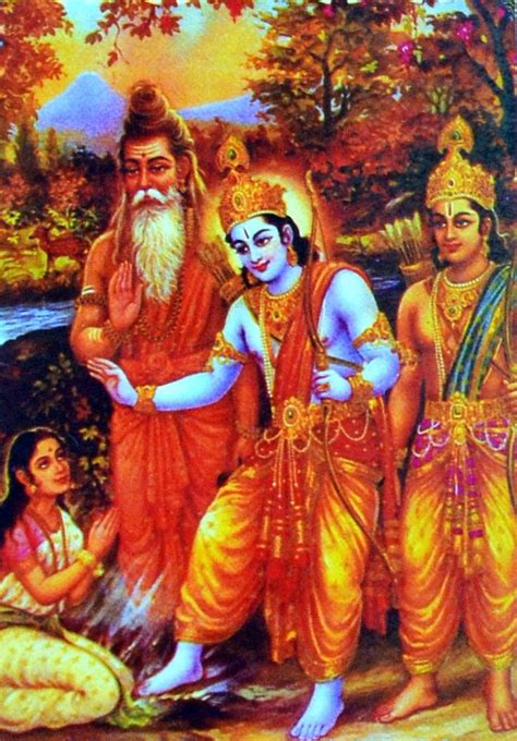 'Ahalya-oddhara': 'The redemption of Ahalya,' by Lord Rama, as depicted on the cover of ...