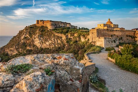 The Castello di Milazzo western side, Italy