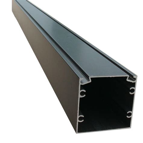 EZ Screen Room 8 ft. x 2 in. x 2 in. Bronze Screen Room Aluminum Extrusion with Spline Track ...