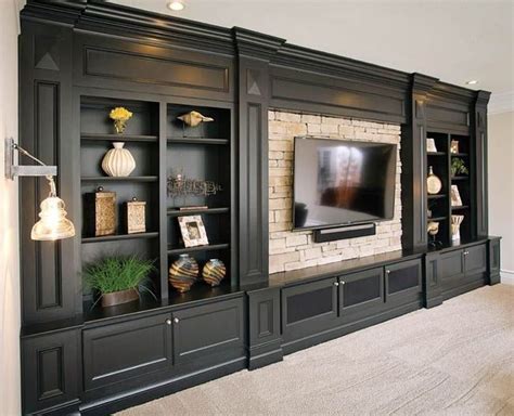 40+ Cozy Entertainment Centers Design Ideas You Must Try | Living room ...