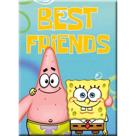 Spongebob Squarepants Best Friends Magnet