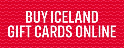 Iceland Gift Card | Supermarket Vouchers | Iceland Foods