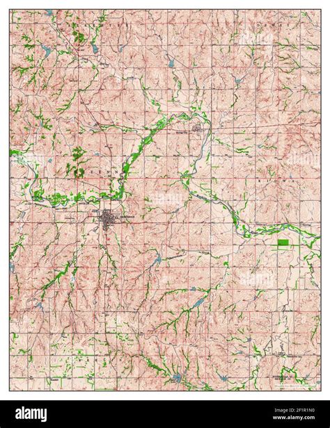 Cheyenne, Oklahoma, map 1960, 1:62500, United States of America by ...