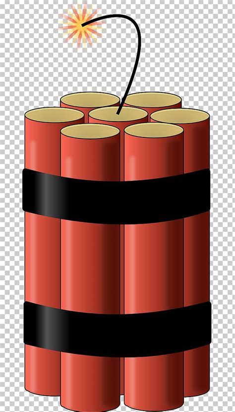 Dynamite TNT Explosion PNG, Clipart, Bomb, Cartoon, Clip Art, Cylinder, Dynamite Free PNG Download