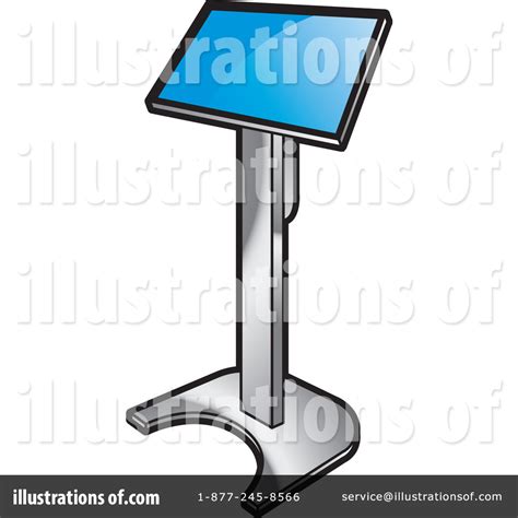 Podium Clipart #1242422 - Illustration by Lal Perera