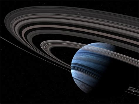 Exoplanet with rings and Juno based textures. - Nick Stevens Graphics