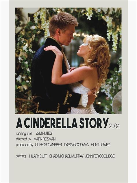 "Cinderella Story 2004- Movie Poster" Poster by AndreaDesignsCA | Redbubble