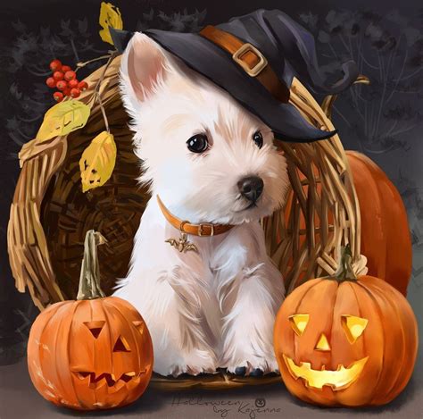 Halloween Puppy Wallpapers - Wallpaper Cave